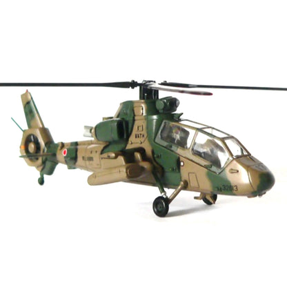 1/100 Scale Diecast Alloy JGSDF OH-1 Ninja Helicopter Aircraft Model Toy Gift