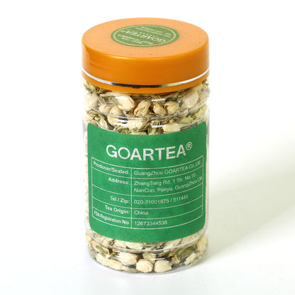 GOARTEA 40g Jasmine Flower Dried Buds Tea Natural Fragrance Herbal Tea Bottled-