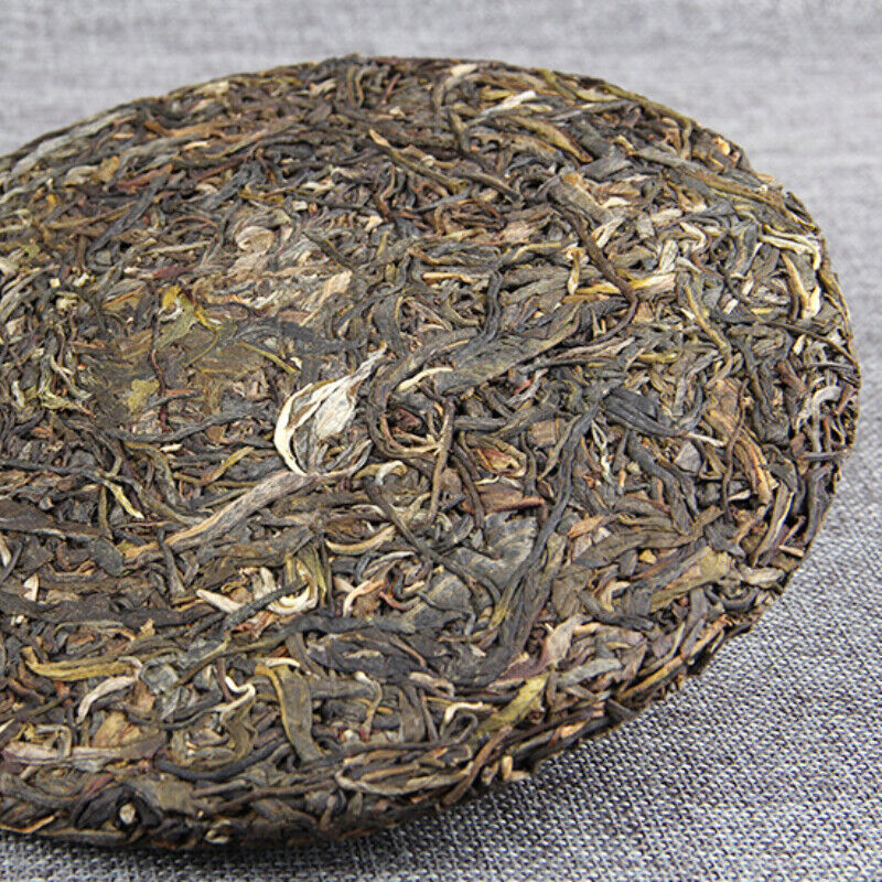 357 grams of natural Menghai Qizi cake organic Pu'er tea series Pu'er tea-