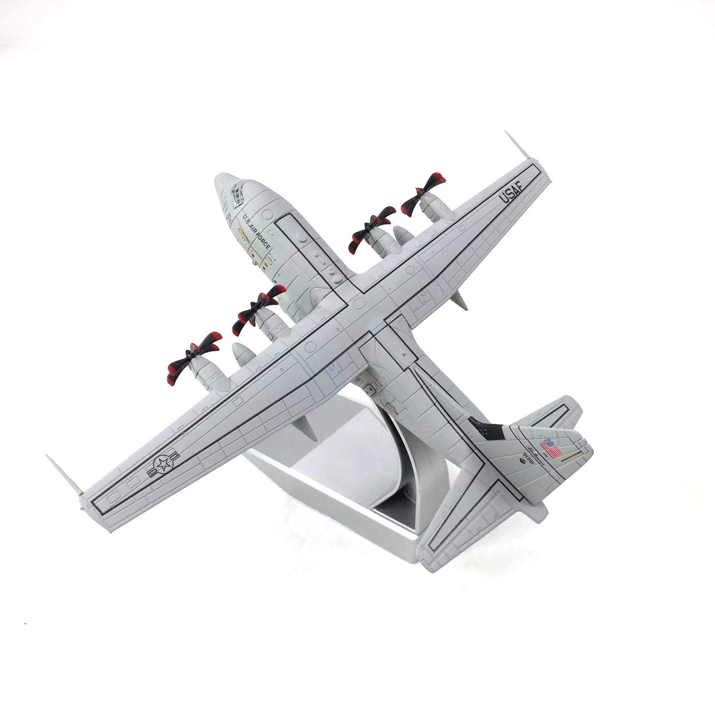 1/200 USAF C-130 Hercules Transport Aircraft Model Alloy Diecast Plane Model