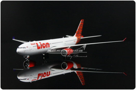 1:400 Phoenix Thai Lion AIRBUS A330-300 Passenger Airplane Diecast Plane Model