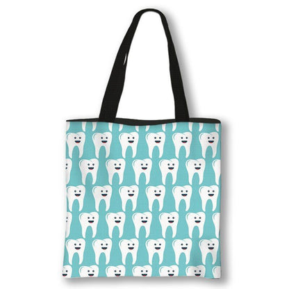 Handbag Casual Tote Bag Shoulder Purse Travelling Storage Pouch Polyester Print