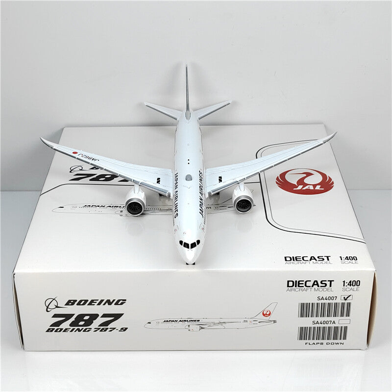 1:400 JC Wings JAL BOEING B787-9 Passenger Airplane Diecast Aircraft Model