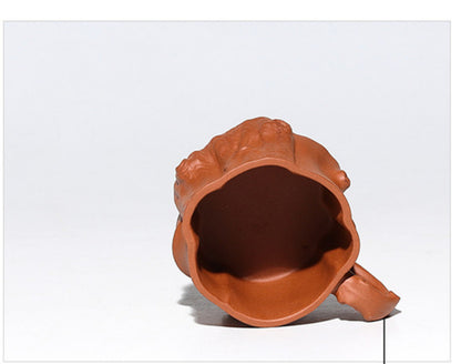 Chinese Yixing Purple Clay Tea Cup Coffee Cup Belt Handle Personal Tea Cup