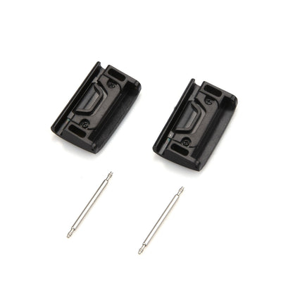2Pcs 26mm Steel Smart Watch Adapter Connecter For Garmin Fenix 3/3 HR/5X /D2