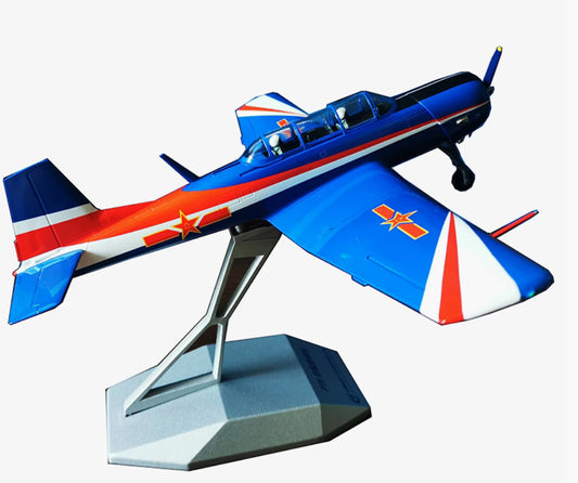 1:32 28CM AVIC PT6 Training Plane Trainer Fighter Diecast Aircraft Plane Model