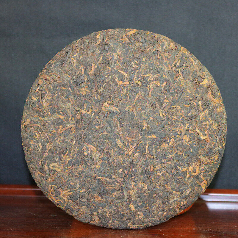 Yunnan Tea Tree King Puerh Tea Ripe Tea Cake Brown Ripe Tea Cake 357g/12.59oz