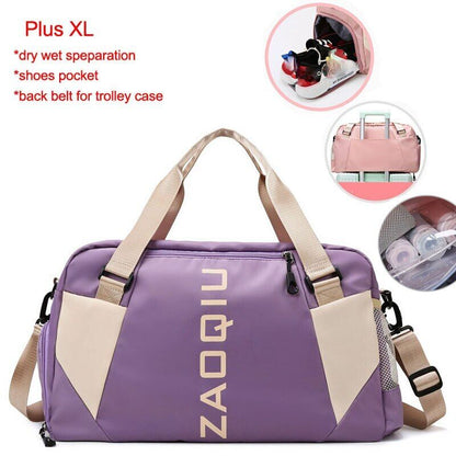 Dry Wet Gym Bag Yoga Mat Sports Bag Handbags Sport Travel Women Men Bag Shoes