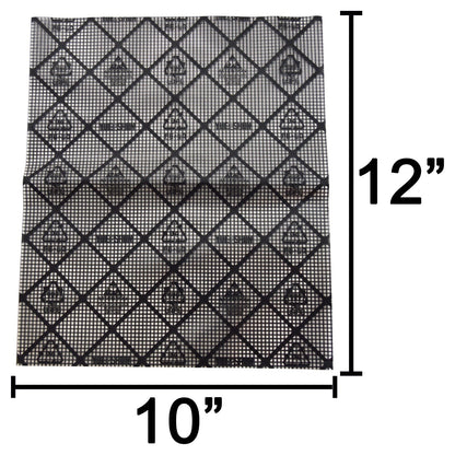20 Pack 10" x 12" Anti-Static Bags with Conductive Grid, Electrostatic Shielding