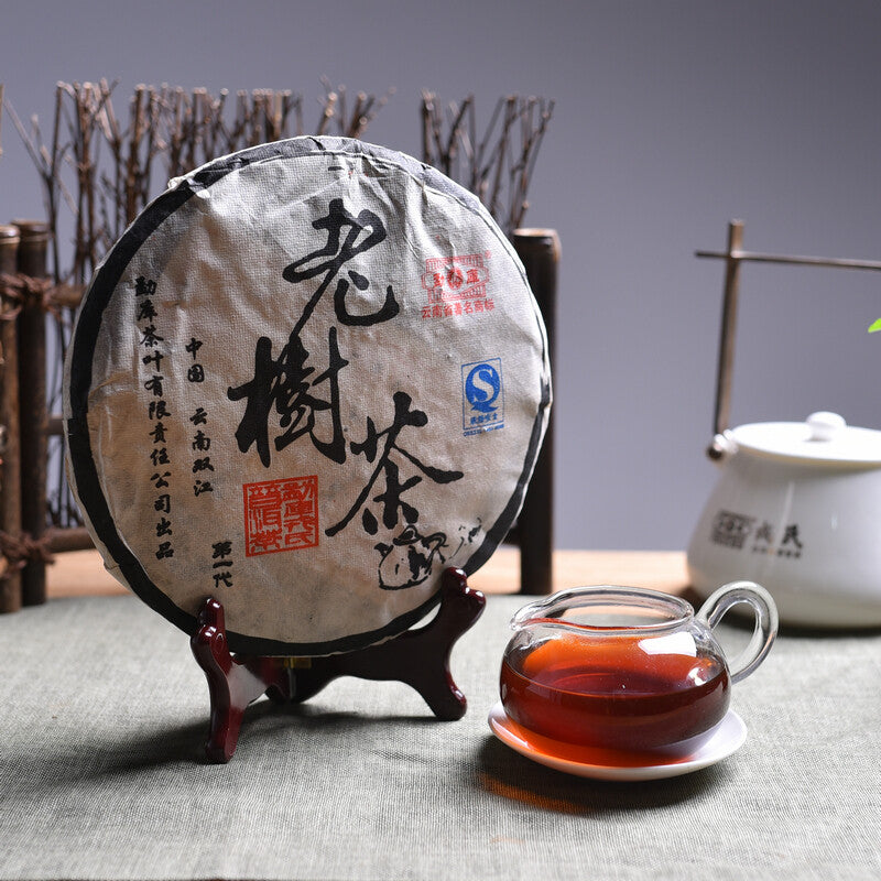 Yunnan MENGKU Brand Old Tree Tea Pu-erh Tea Cake 2006 400g Ripe Puer Pu'erh Tea
