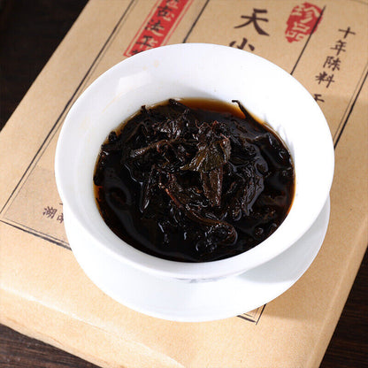 1000kg Anhua Black Tea Golden Flower Hand-built Fu Brick Tea Golden Black Tea