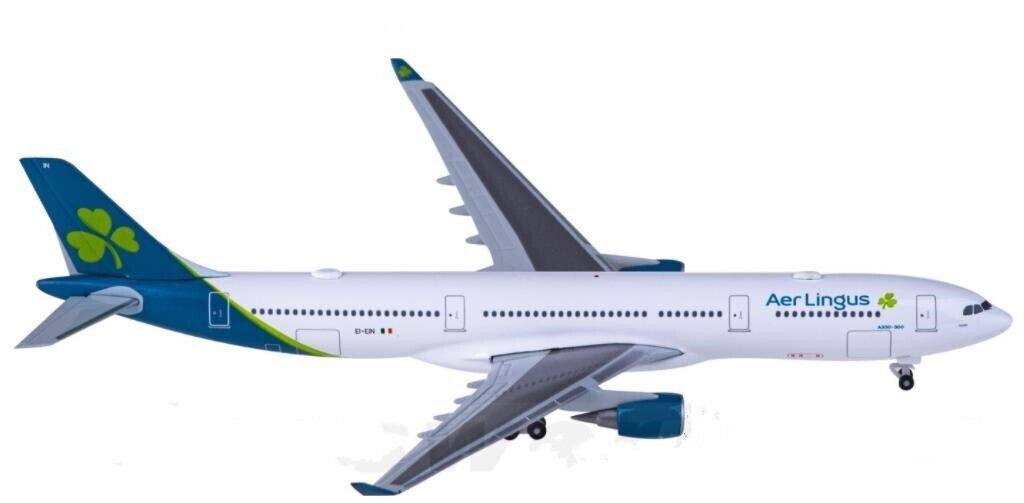 1:500 Herpa Aer Lingus AIRBUS A330-300 Passenger Airplane Diecast Aircraft Model