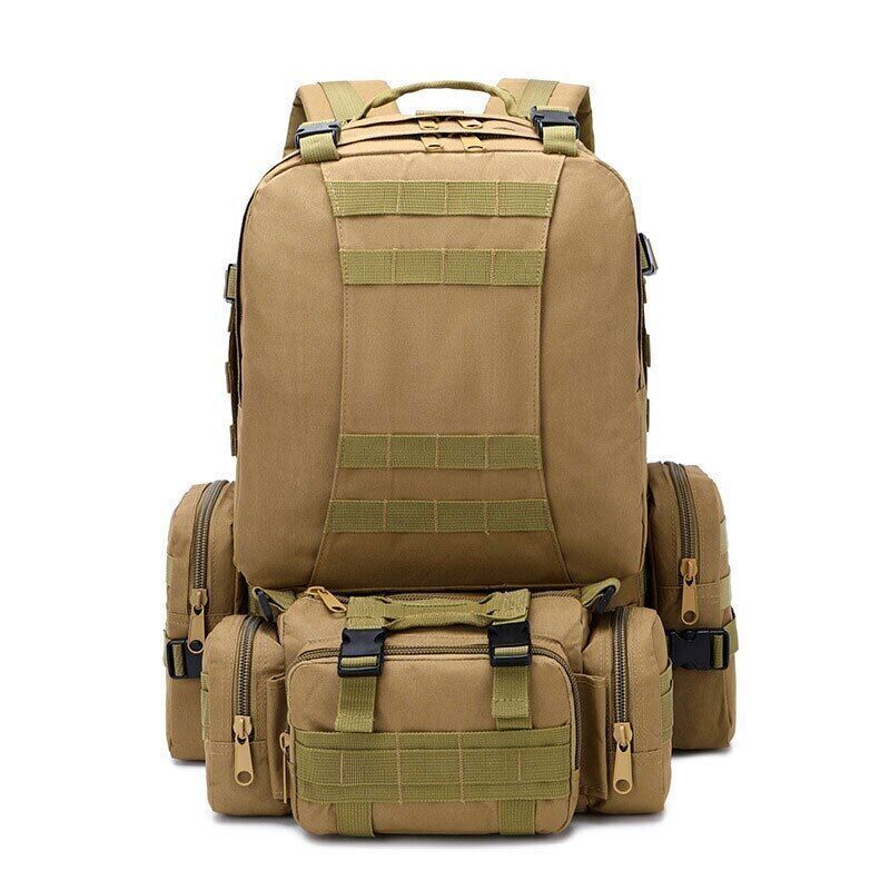 50L Tactical Backpack Bags Army Backpack Sport Bag Men Travel Climbing Bag