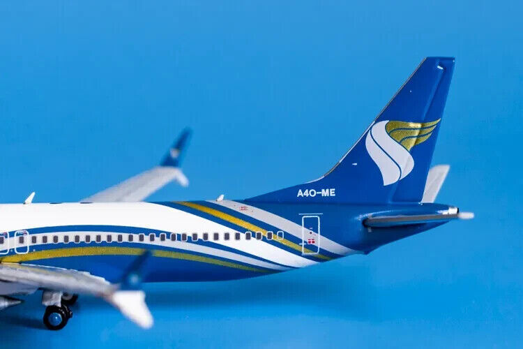 1:400 JC Wings OMAN AIR BOEING 737 MAX 8 Passenger Plane Diecast Aircraft Model