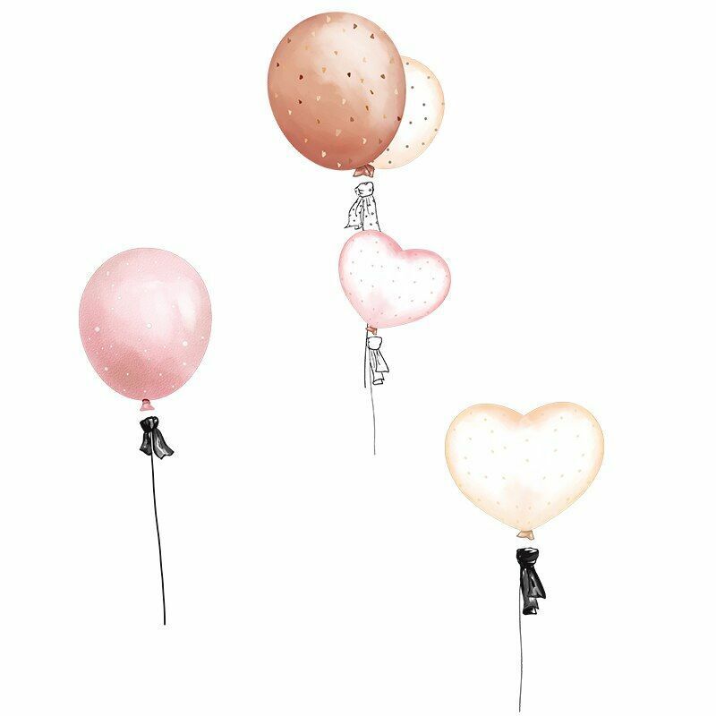 Wall Stickers Cartoon Girl Moon DIY Mural Decals Rooms Bedroom House Decoration