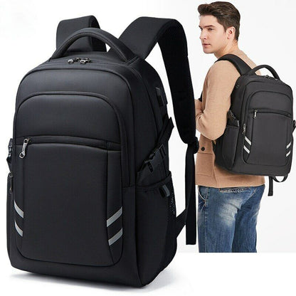 Waterproof Business Backpacks School Bag Anti-theft Men 15.6 Inch Laptop Travel