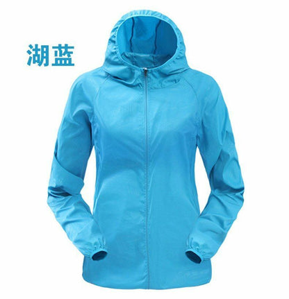 Outdoor Running Jacket Camping Hiking Bike Sport UV Proof Waterproof Windbreaker