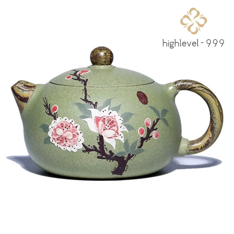 210ml Chinese Yixing Purple Clay Handmade Xishi Pot Tea Kettle Chinese Teaware
