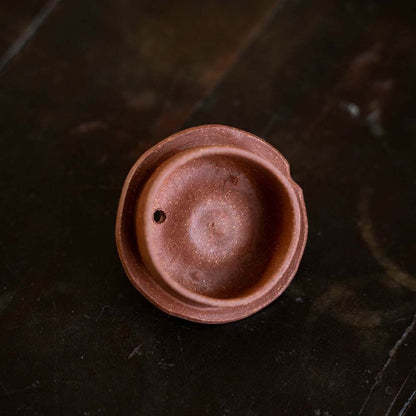 3.4oz Full Handmade Tea Pot Persimmon Design Yixing Zisha Jiangpo Clay Pot 100ml