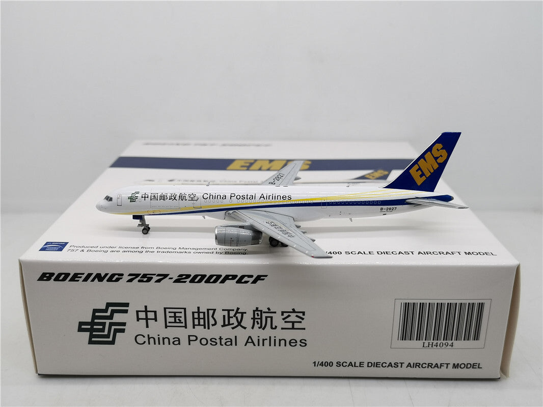 1:400 JC Wings China Postal Airlines B757-200 Airplane Diecast Aircraft Model