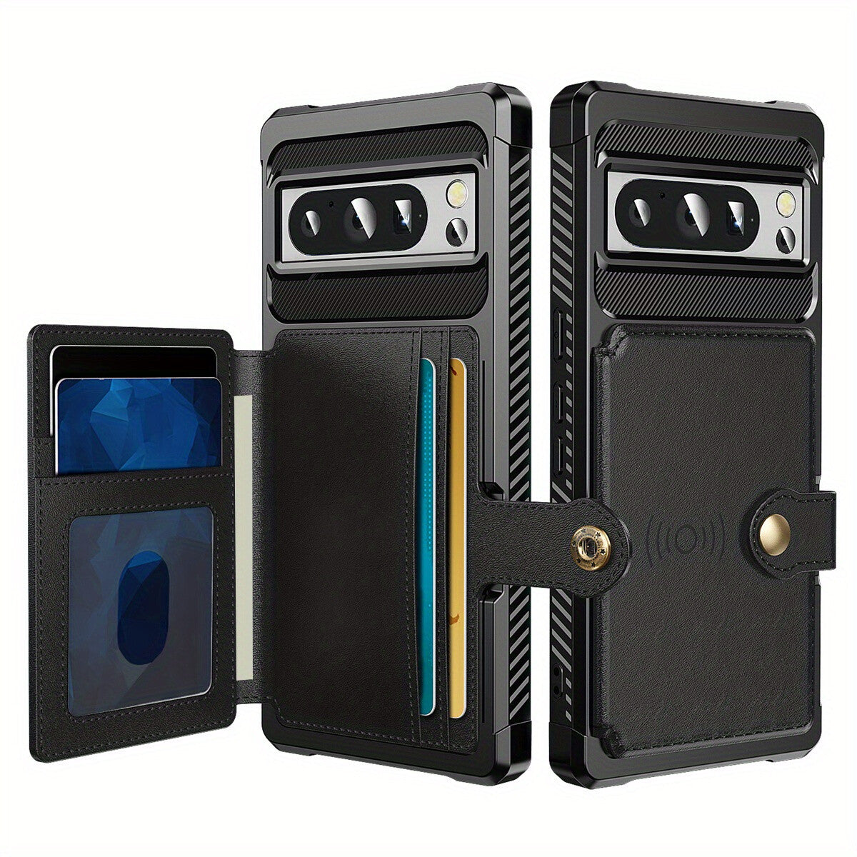 For Google Pixel 8 7 Pro Pixel 8 7 PU Leather Flip Wallet Cover with Card Holder