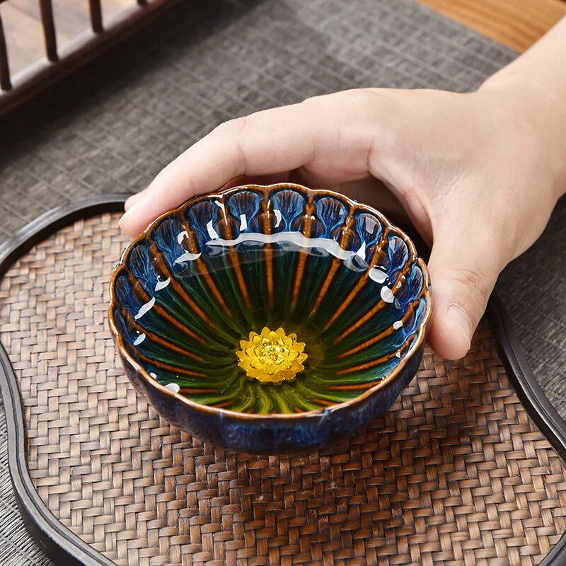 Tea Cup Ceramic Teacup Master Cup Kung Fu Tea Set Tea Bowl Home hospitality cup