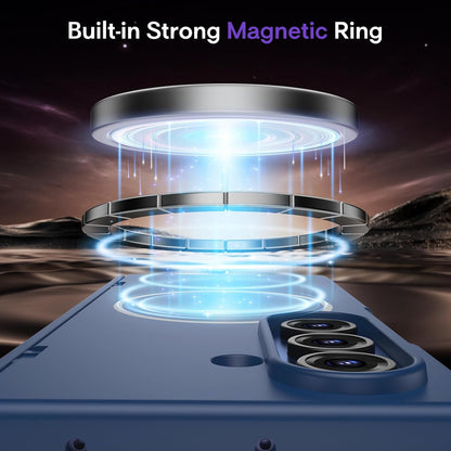 for Z Fold 7 Magnetic Case with Belt Clip Holster, [Compatible with Magsafe] [Te