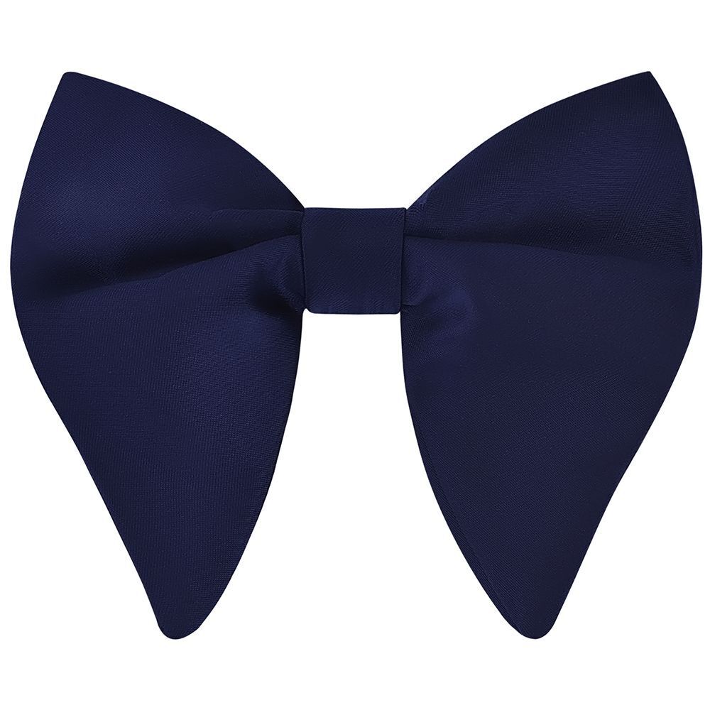 Men Bow Tie Silk Polyester Classic For Party Wedding Big Bowknot Casual Neckties