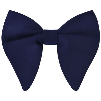 Men Bow Tie Silk Polyester Classic For Party Wedding Big Bowknot Casual Neckties