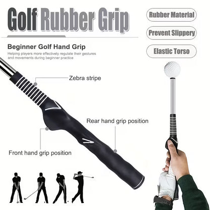 Right-Hand Golf Swing Training Grip Standard Teaching Aid Warm Up Trainer Lot