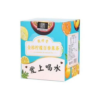 90g/Set Delicate Nourishing Fruit Tea Aromatic Passion Fruit Herbs Tea