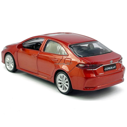1/43 Corolla Sedan Model Toy Car Diecast Toy Vehicle Boys Toys for Kids Gifts
