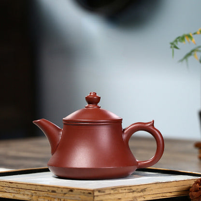 China Yixing Zisha Pottery Clovershrub Clay Handmade 220cc Mesh Teapot 玉笠