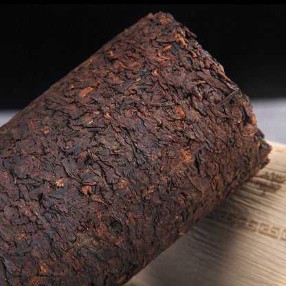 500g Aged Old Banzhang Ancient Tree Tea Leaves Yunnan Pu'er Ripe Tea Column