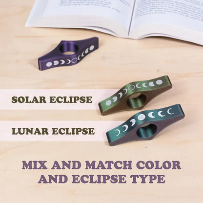 4Pcs Solar Eclipse Thumb Book Page Holder