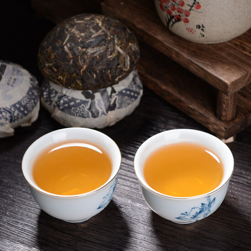 Bamboo Shoot Husk Pu'er Green Tea Health Natural Pu-Erh Cha Tuocha 500g