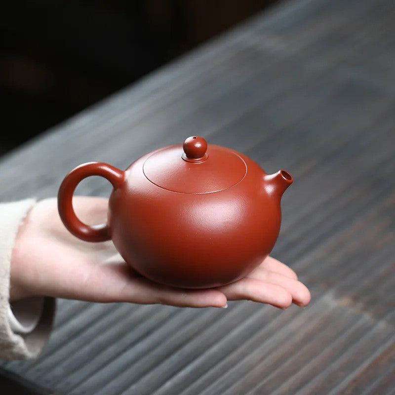 Chinese Yixing Purple Clay Teapot Handmade Xishi Tea Pot Kettle Zisha Teaware
