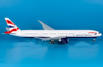 1:200 GeminiJets BRITISH AIRWAYS B777-300ER Flap Down Airplane Diecast Model
