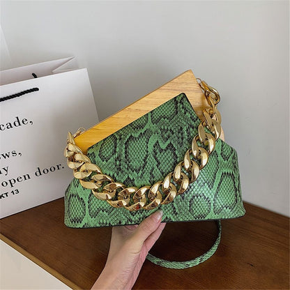 Vintage Evening Party Clutch Synthetic Leather Shoulder Crossbody Bags Handbags