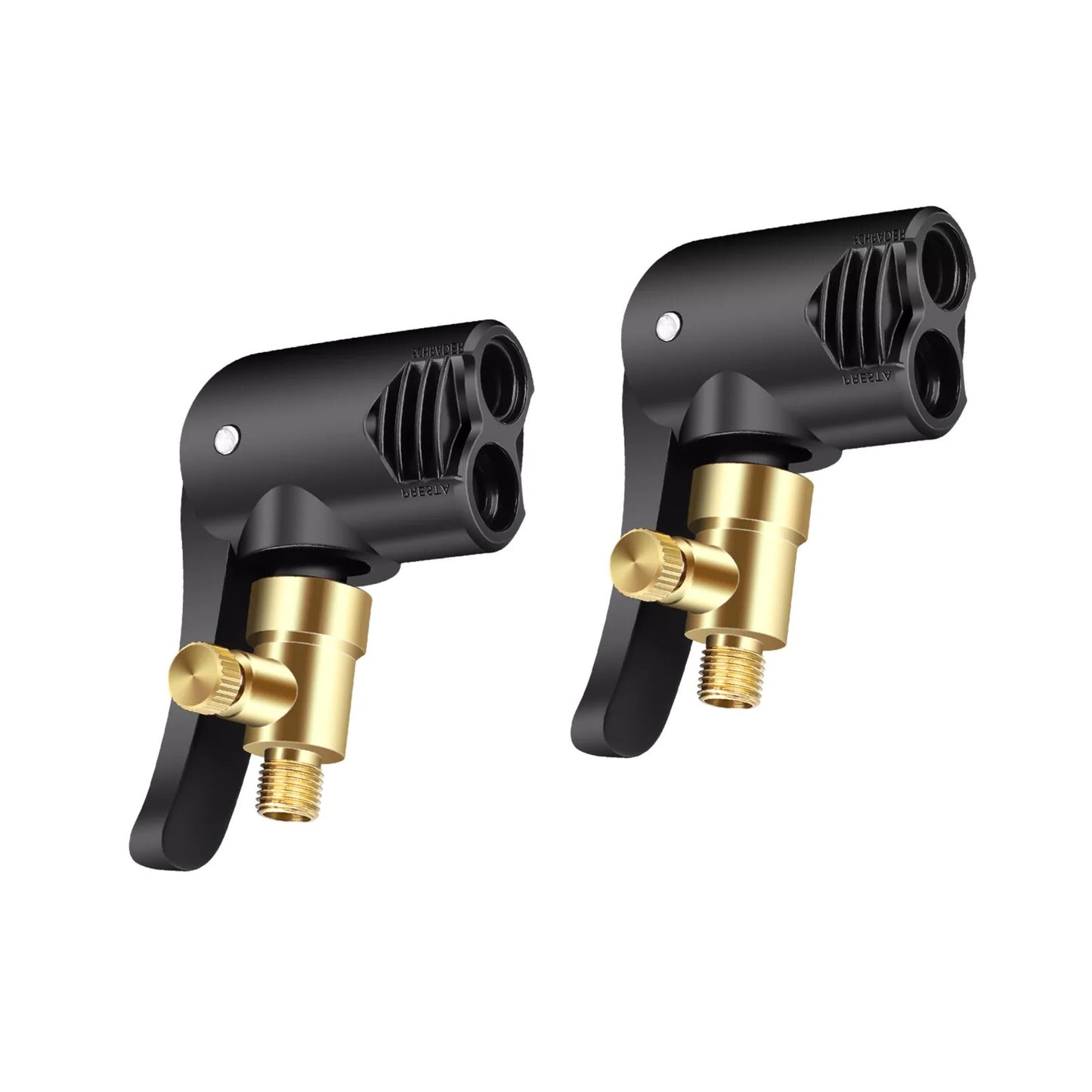 2PCS/Set 2-in-1 7.8mm Male Thread Deflateable Air Chuck Car Accessories Tool