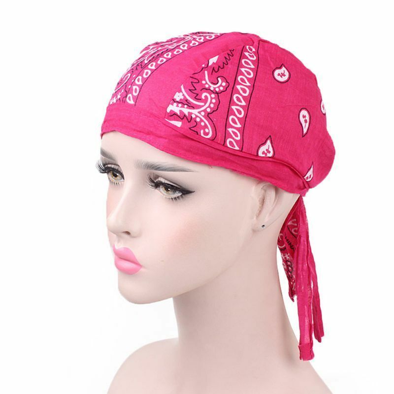 Cycling Head Scarf Quick Dry Bandana Hat Bike Cap Summer Running Riding Cotton