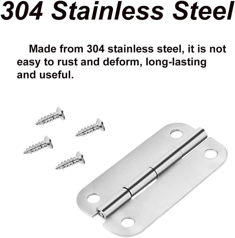 1-200 Stainless Steel Cooler Hinges & Screws Replacements For Igloo Cooler Parts