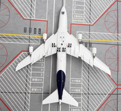 1:400 YY Wings Lufthansa BOEING 747-400 Flap Down Passenger Plane Diecast Model