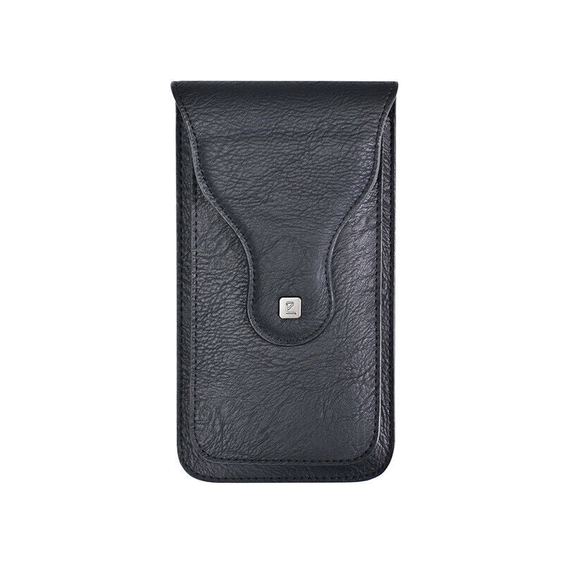 Men Retro PuLeather Waist Belt Hanging Phone Bag Cell Phone Holster Case Durable