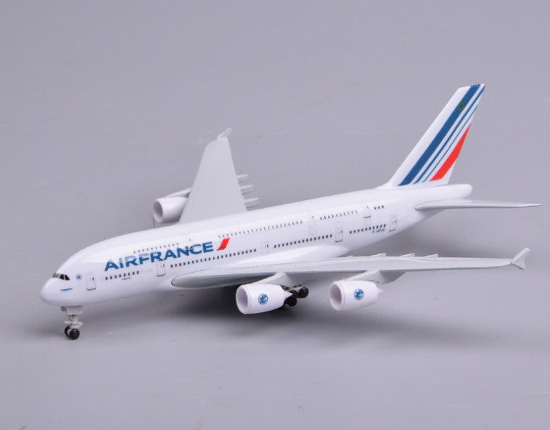 20CM AIR FRANCE AIRBUS A380 Passenger Aircraft Plane Diecast Airplane Model