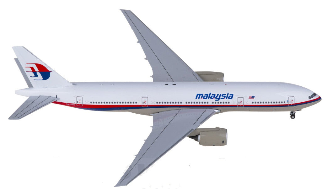 1:400 Bob Models Malaysia Airlines B777-200ER Passenger Airplane Diecast Model