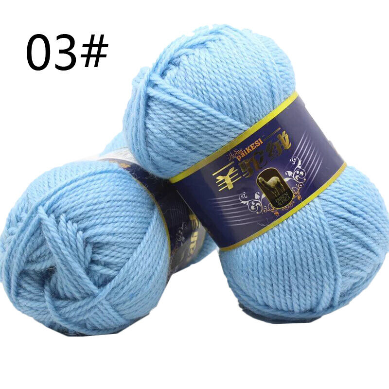 Hot Sale 100g Camel Velvet Thick Yarn Cashmere Hand Knitting Crochet Crafts Yarn