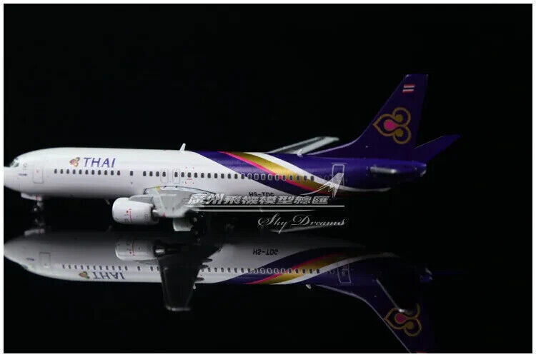 1:400 JC Wings THAI BOEING 737-400 Passenger Airplane Diecast Aircraft Model