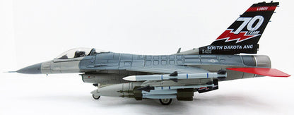 HM 1/72 US F-16C F16 Fighter Model National Guard 70th Anniversary