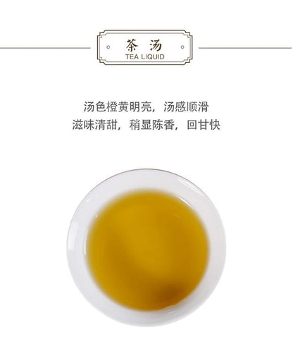 2023 TAETEA Menghai Dayi 8582 Pu'er Tea Cake Raw Pu'er Tea Shen 357g -